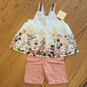 Four size 4T Toddler Girl Outfits. NWT